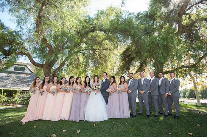 Pink Ombre Wedding at The Summit House