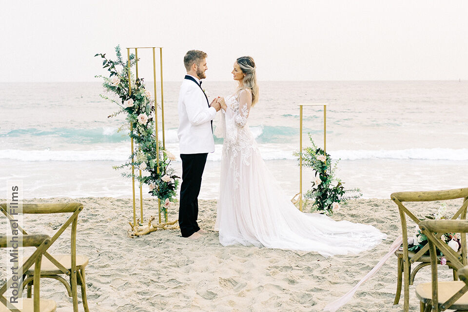 How to Look Your Best at a Beach Wedding With Our Friends at Blue Nile Friar Tux