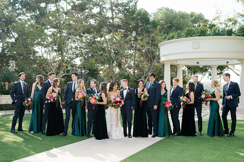 Stephanie + Blake's Jewel Toned Dream Wedding Stephanie + Blake's Jewel Toned Dream Wedding
