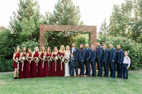 burgundy bridesmaid dresses and groomsmen Burgundy Winter Wedding Bridesmaid Dresses Burgundy Bridesmaid And Groomsmen Winter Burgundy Bridesmaid