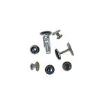 Grey and Silver Studs & Cufflinks image number 1