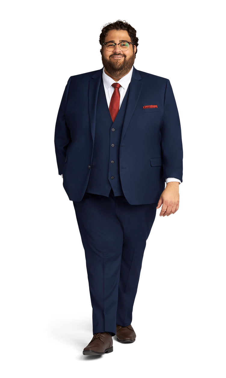 Navy Stretch Suit Separates