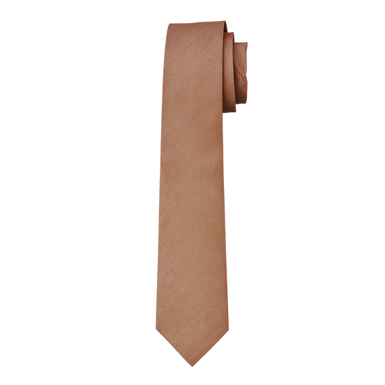 Caramel Textured Long Tie
