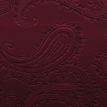 Burgundy Paisley Pocket Square image number 1