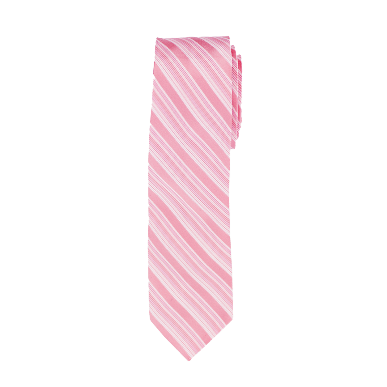 red Striped Long Tie image number null