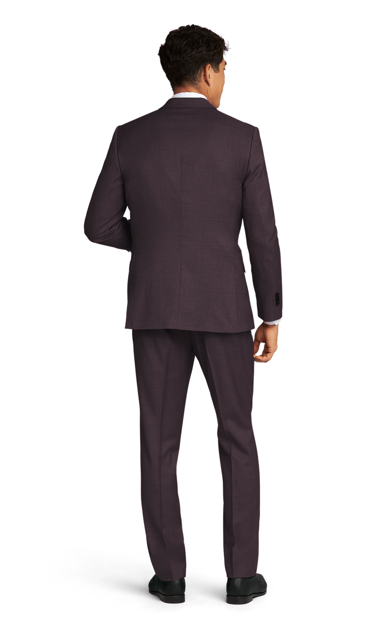 Eggplant Stretch Suit Separates