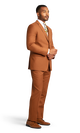 Dark Caramel Stretch Suit Separates image number 2