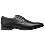 Black Lace Up Suit Shoe image number 1