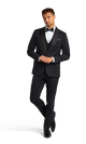 Black Peak Lapel Performance Tuxedo image number null