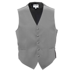 Silver Satin Vest image number 1