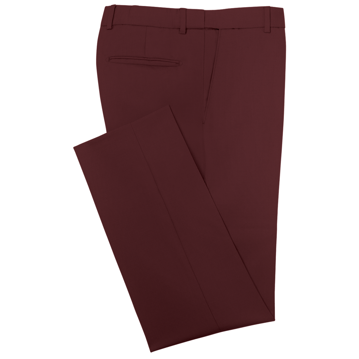 Burgundy Stretch Separates Pants