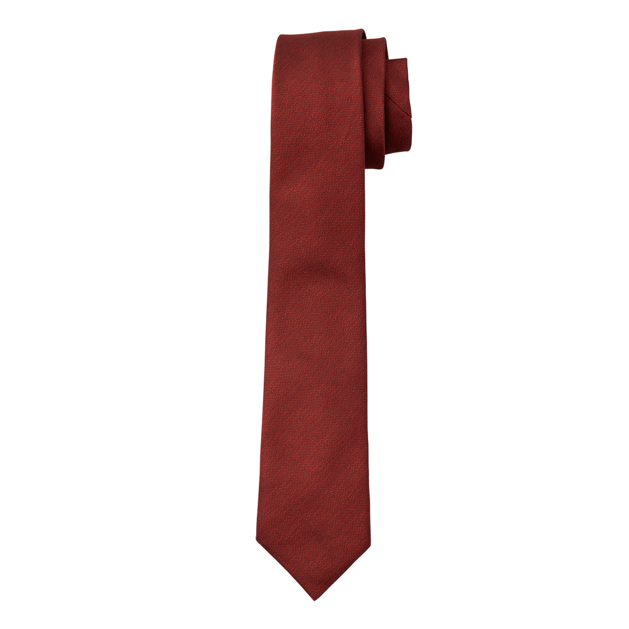 Terracotta Textured Long Tie