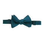 Teal Matte Bow Tie image number 1