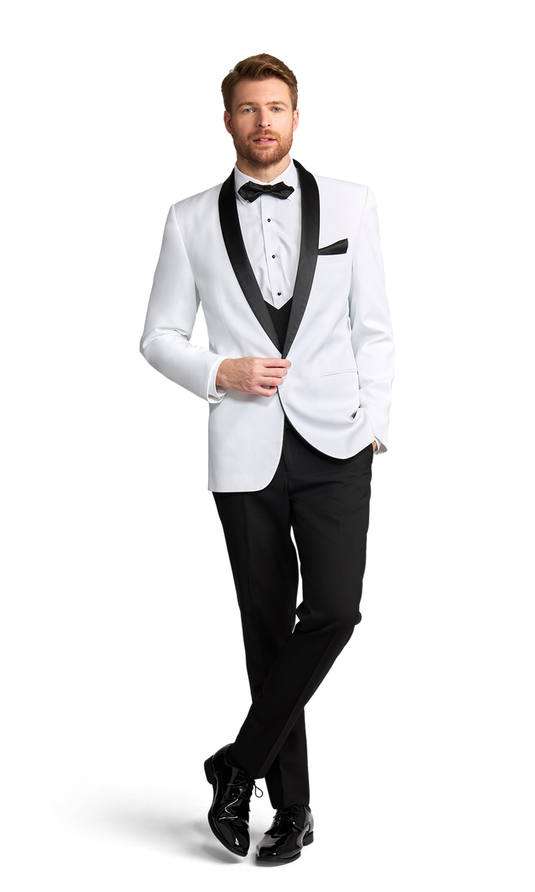 White Lorenzo Tuxedo image number 1