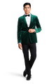 Green Velvet Brooklyn Tuxedo image number null