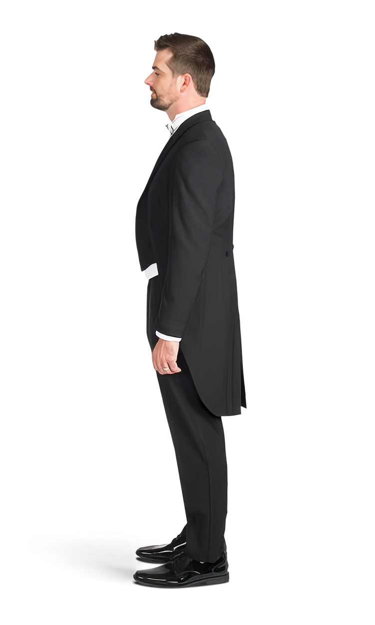 Black Peak Tail Coat