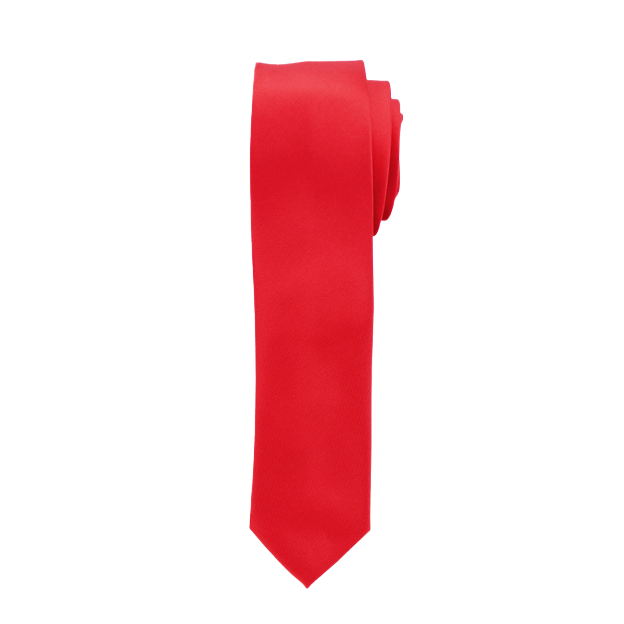 Red Satin Long Tie