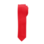 Red Satin Long Tie