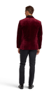 Burgundy Velvet Brooklyn Tuxedo image number 3