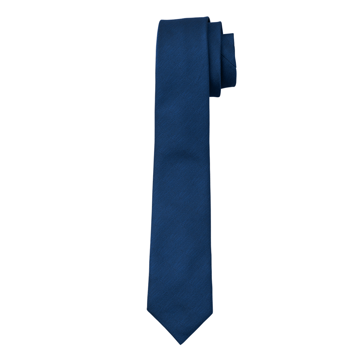 Royal Blue Textured Long Tie