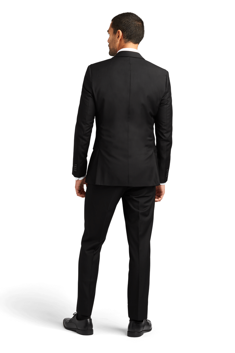 Black Stretch Suit Separates image number 3