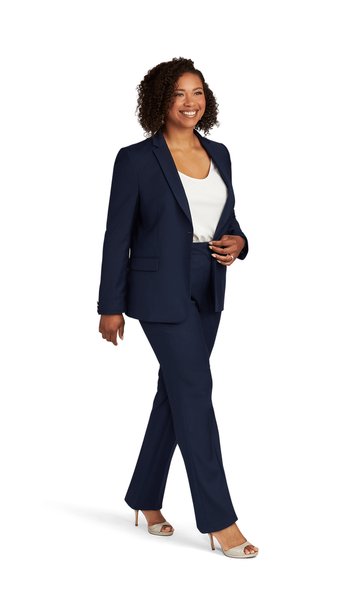Women's Navy Stretch Suit Separates image number 1