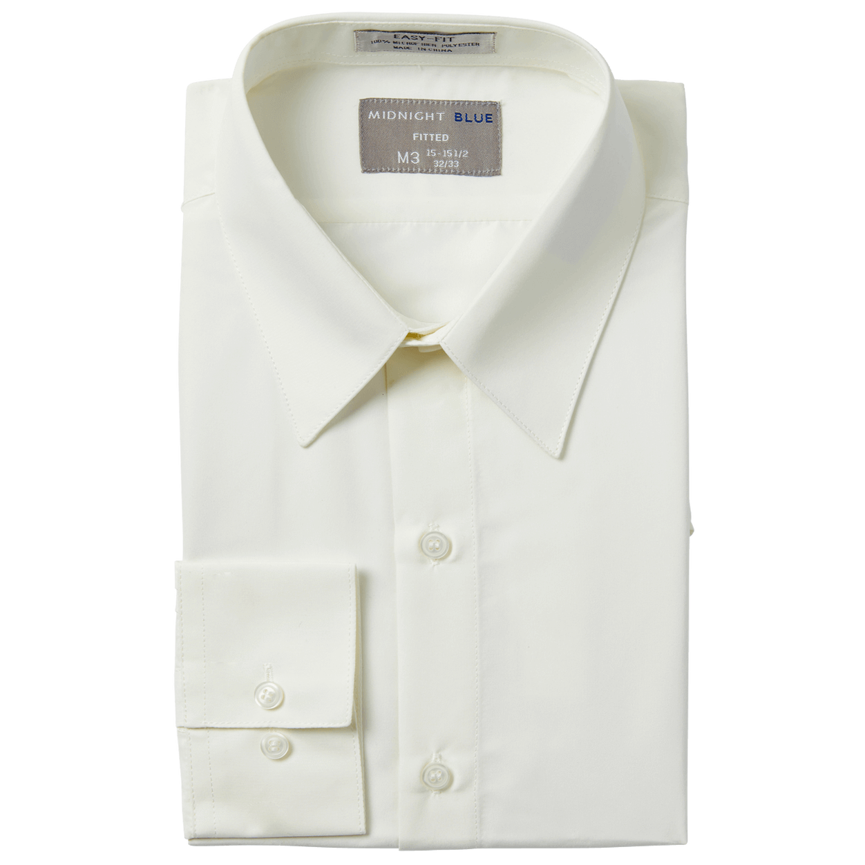 Ivory Laydown Collar Shirt image number null