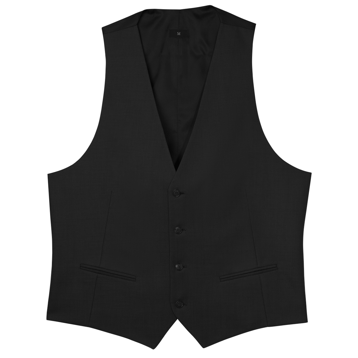 Black Suit Vest