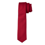 Red Satin Long Tie
