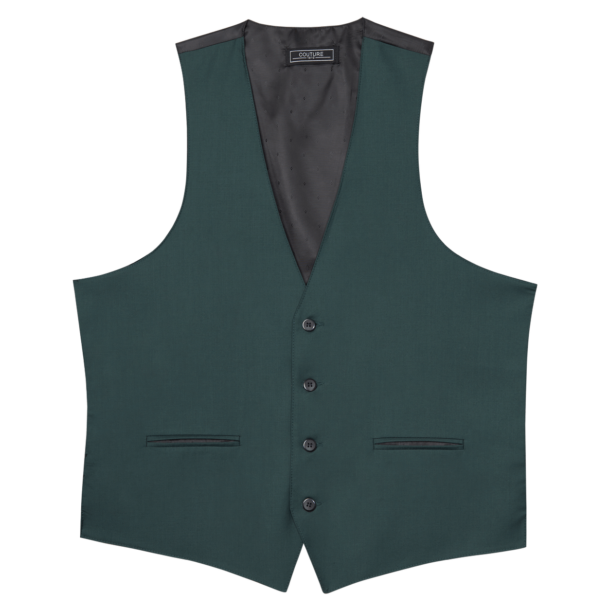 Green Stretch Suit Separates Vest image number 1