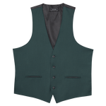 Green Stretch Suit Separates Vest image number 1