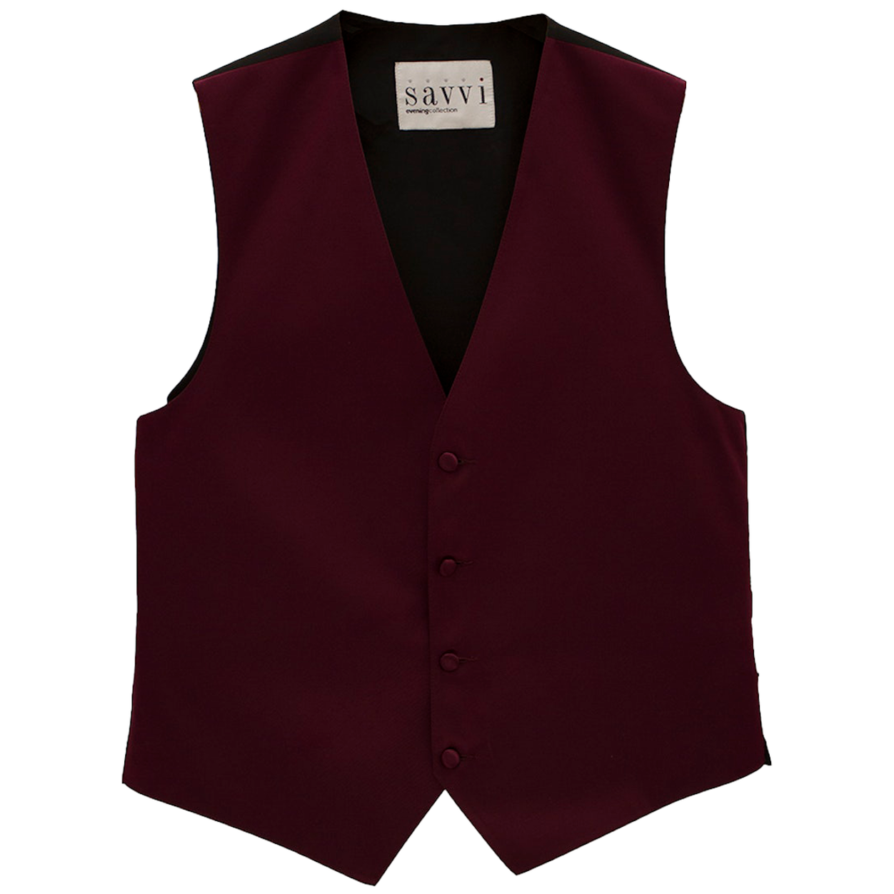 Burgundy Vest image number 1