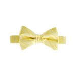 Canary Striped Bow Tie image number 1