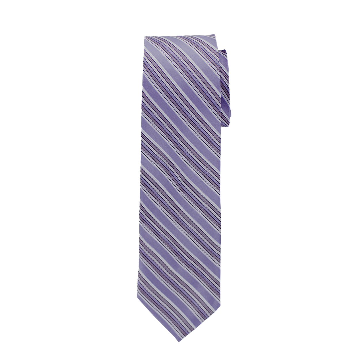 Freesia Striped Satin Necktie