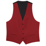 Red Stretch Separates Vest