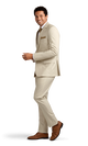 Michael Kors Tan Performance Suit Side View