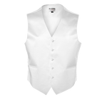 kuuuuu【Acka】tulle vest satin White Satin Vest