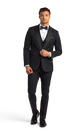 Black Peak Lapel Performance Tuxedo image number null