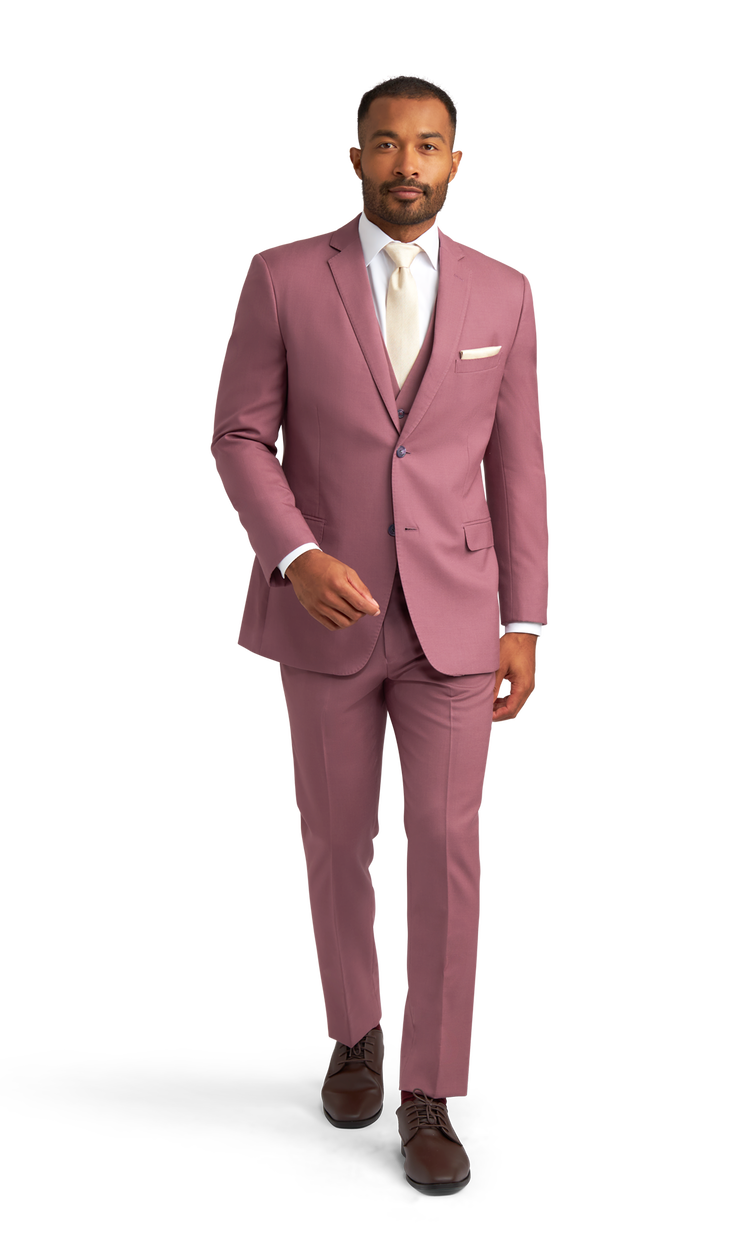 Rose Pink Venice Suit Friar Tux