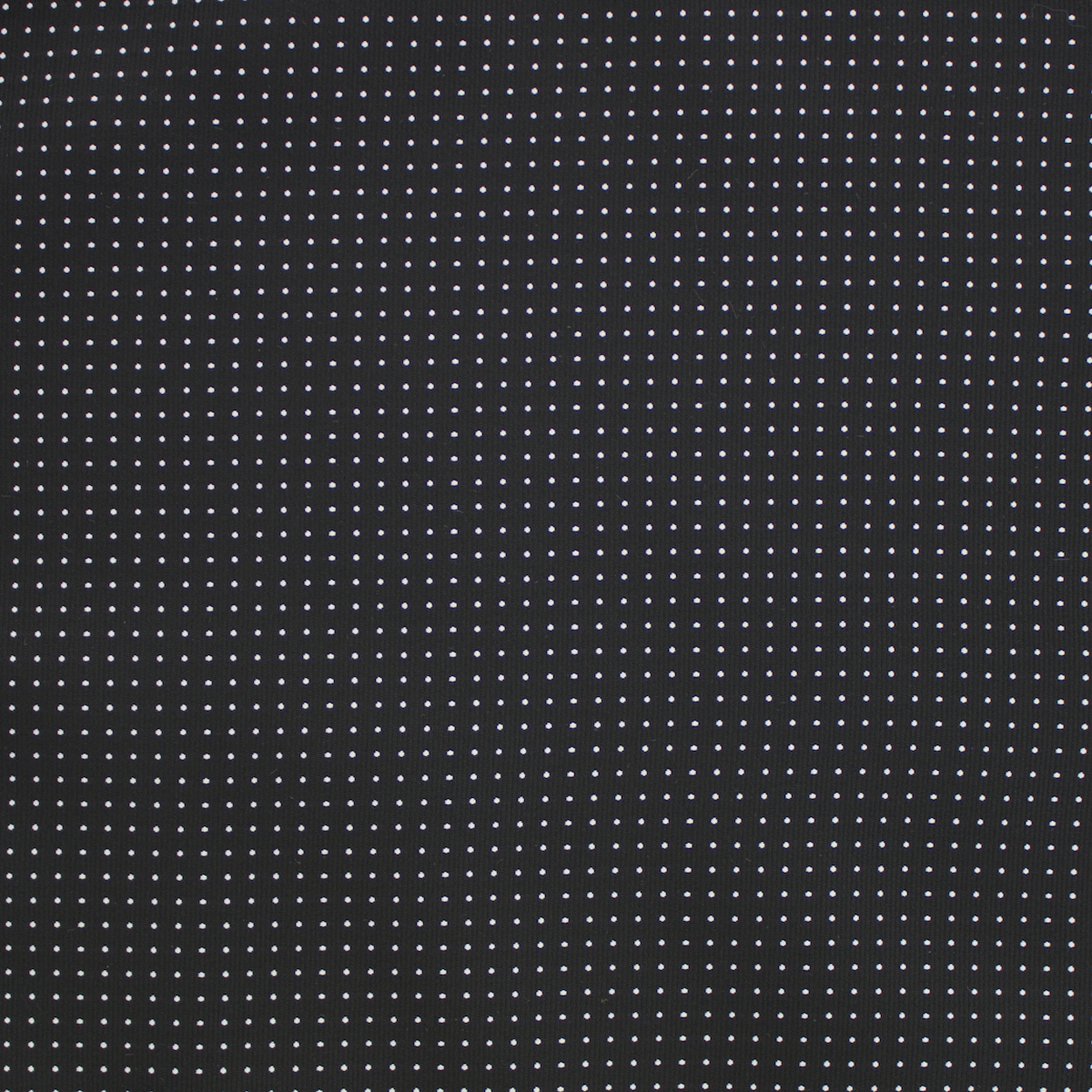 Black with White Dot Pocket Square image number 1