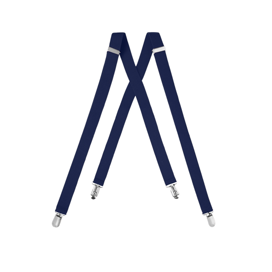 Navy Blue Suspenders
