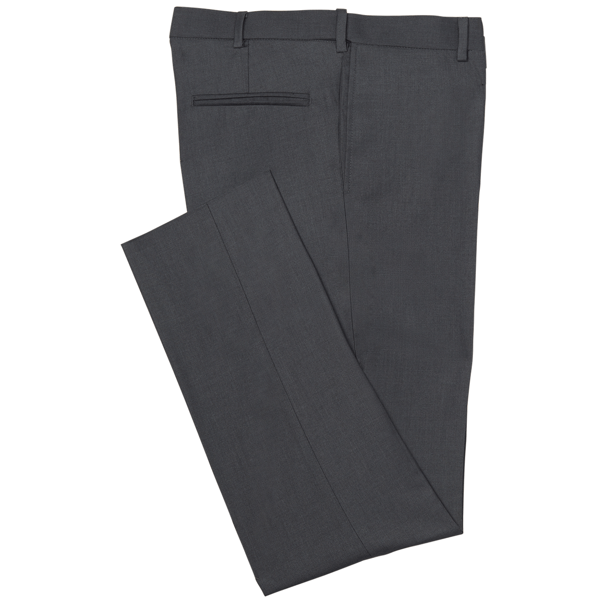 Charcoal Stretch Suit Separates Pants image number 1