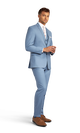 Light Blue Verona Suit image number 2