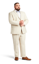 Tan Stretch Suit Separates image number null