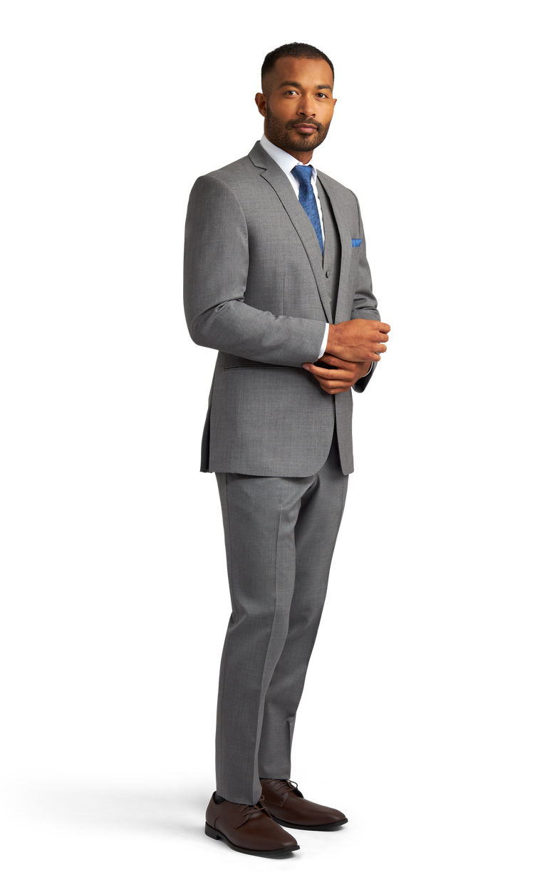 Grey Valencia Suit image number 2