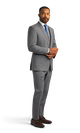 Grey Valencia Suit image number 2