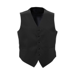 Black Satin Vest image number 1