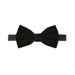 Black Velvet Bow Tie image number 1