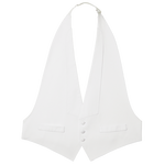 White Pique Vest image number 1