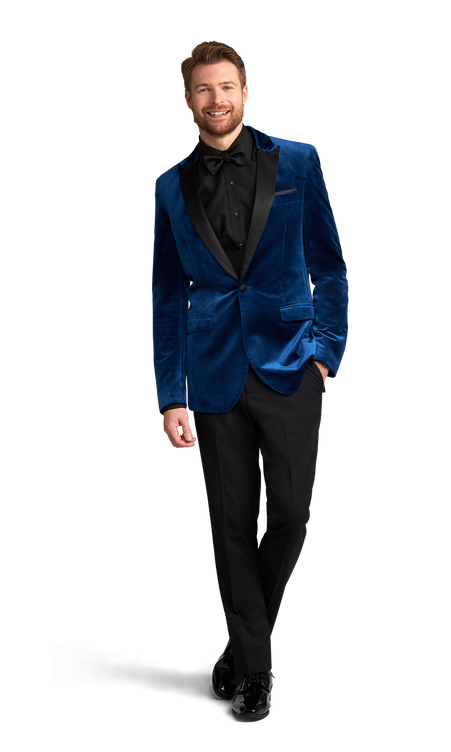 Royal Navy Velvet Manhattan Tuxedo by Midnight Blue
